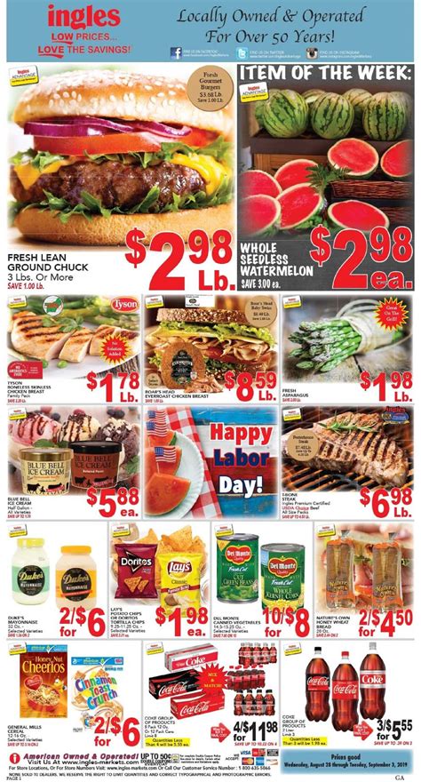 Ingles weekly ad hartwell ga - Target is a popular shopping spot for bargain lovers. The large department store chain is always on trend with a wide variety of grocery, home and apparel items. Target stores highlight different items on sale on a weekly basis.